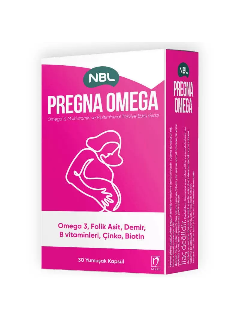 Nbl Pregna Omega 30 Kapsül