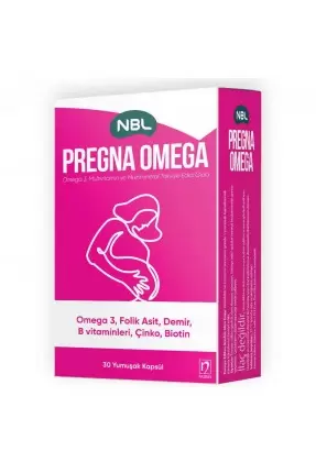 Nbl Pregna Omega 30 Kapsül