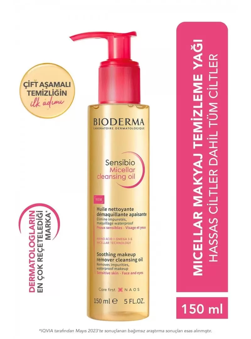 Bioderma Sensibio Micellar Cleansing Oil 150 ml