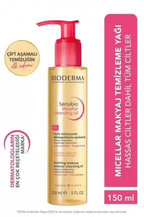 Bioderma Sensibio Micellar Cleansing Oil 150 ml