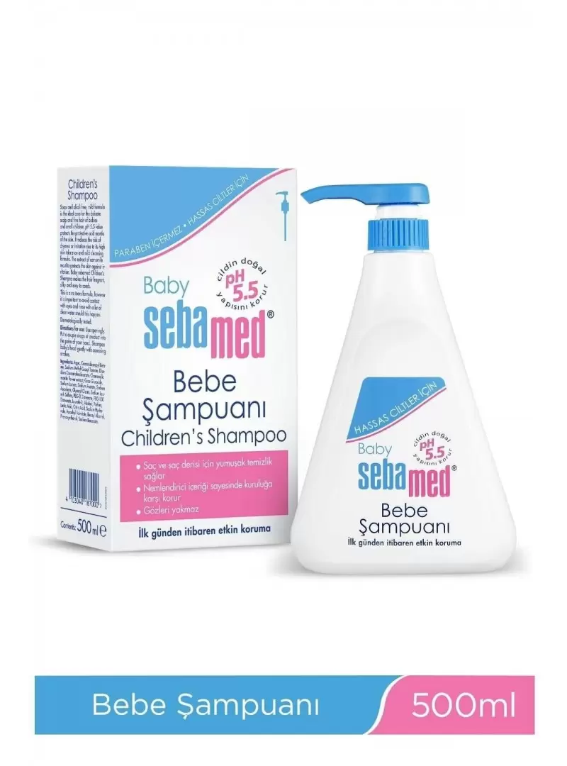 Sebamed Baby Şampuan 500 ml Ekonomik Boy