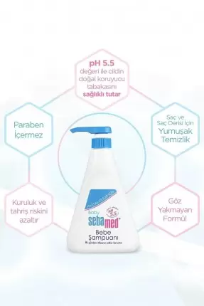 Sebamed Baby Şampuan 500 ml Ekonomik Boy