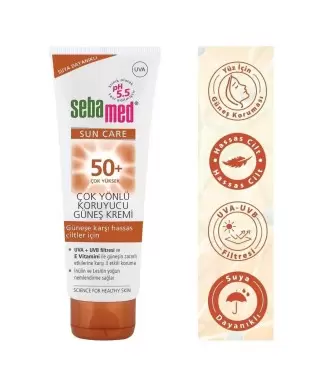 Sebamed Sun Spf 50 Çok Yönlü Koruyucu Güneş Kremi 75ml