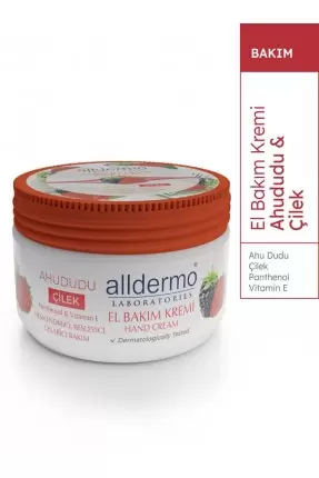 Alldermo El Bakım Kremi - Çilek - 250 ml