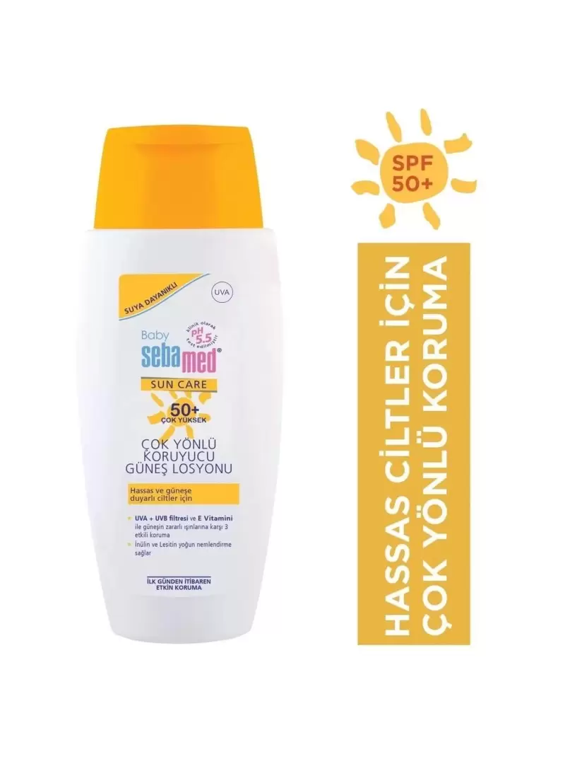 Sebamed Baby Sun Spf 50+Güneş Losyonu 150ml