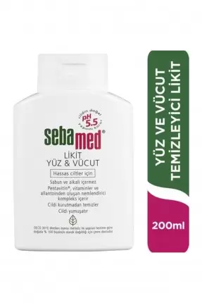 Sebamed Likit Yüz ve Cilt Temizleme Jeli 200ml