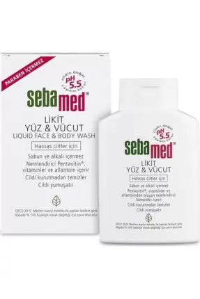 Sebamed Likit Yüz ve Cilt Temizleme Jeli 200ml