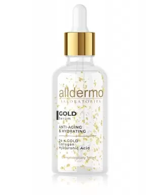 Alldermo Gold Serum - Kırışıklık Karşıtı & Nemlendirici - 30 ml