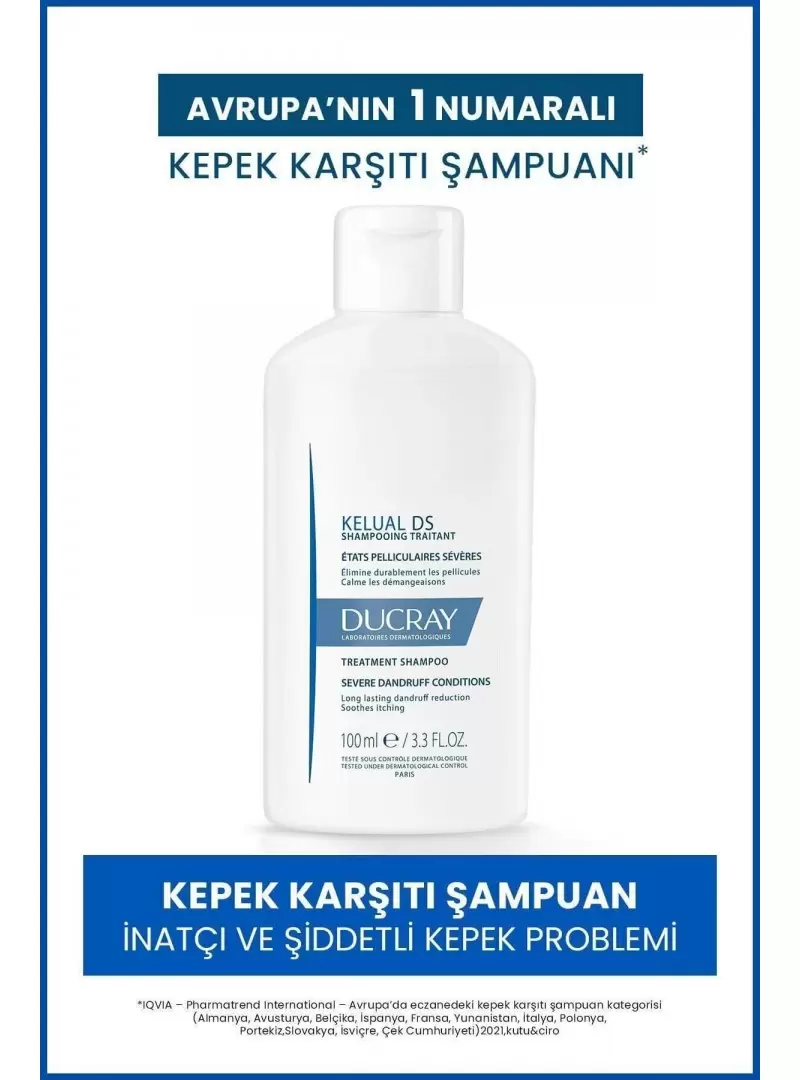 Ducray Kelual DS Şampuan 100 ml