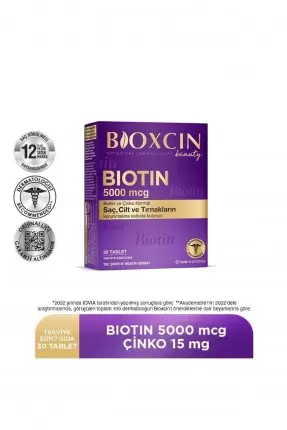 Bioxcin Biotin 5000mcg 30 Tablet