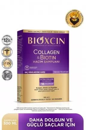 Bioxcin Collagen & Biotin Hacim Şampuanı 300 ml