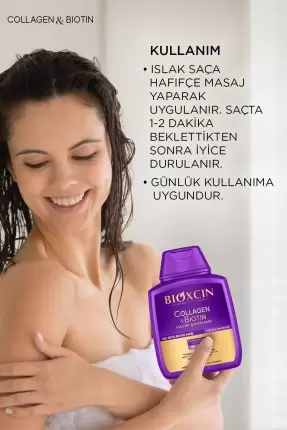 Bioxcin Collagen & Biotin Hacim Şampuanı 300 ml