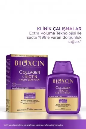 Bioxcin Collagen & Biotin Hacim Şampuanı 300 ml