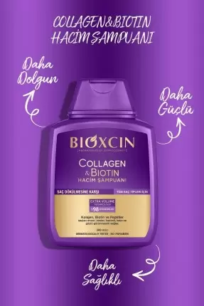 Bioxcin Collagen & Biotin Hacim Şampuanı 300 ml