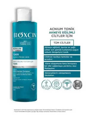 Bioxcin Acnium Akneye Eğilimli Ciltler İçin Tonik 200 ml