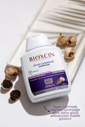 Bioxcin Siyah Sarımsak Şampuanı 3 al 2 öde -3x300ml-