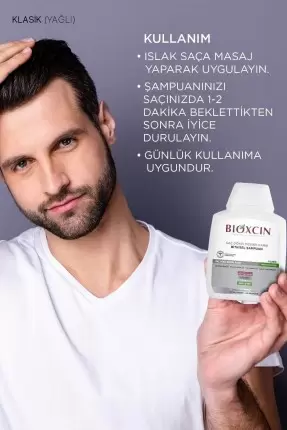 Bioxcin Klasik Şampuan Yağlı Saçlar 300 ml