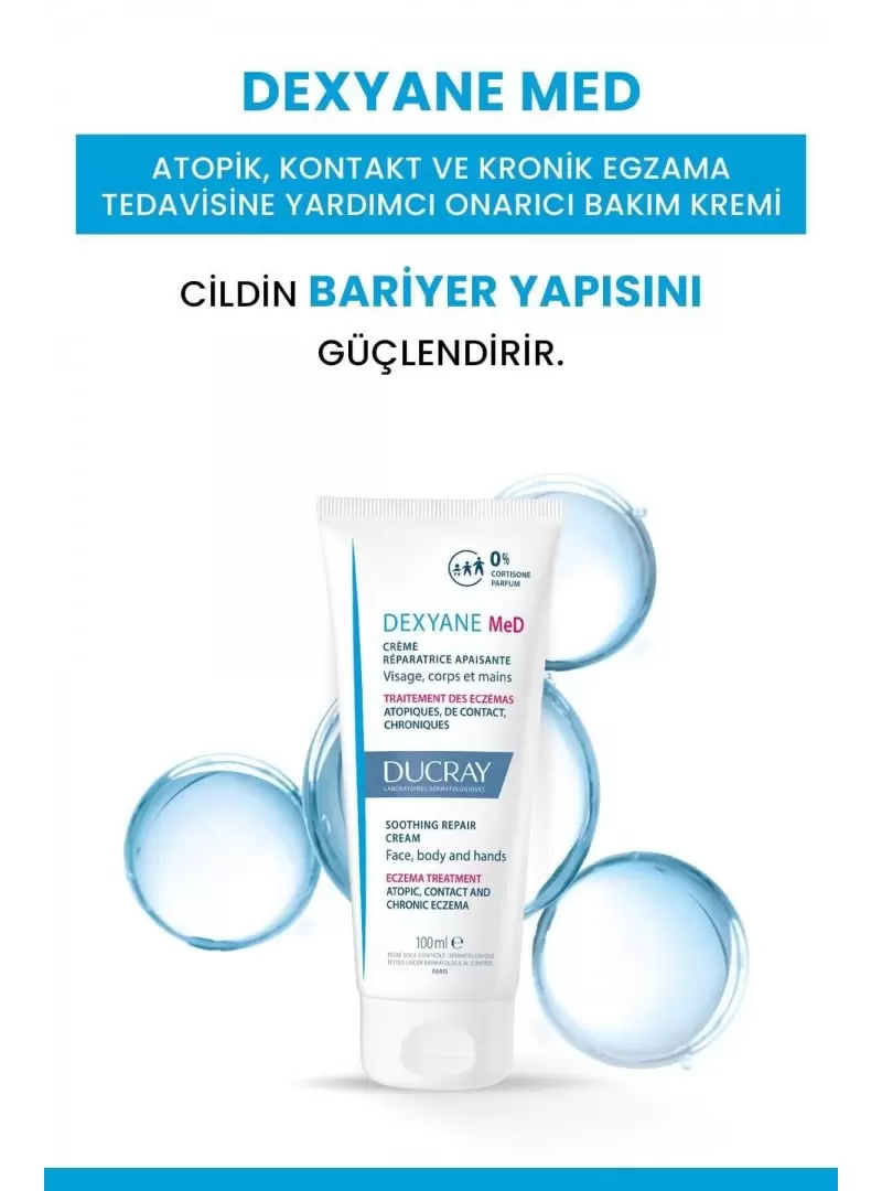 Ducray Dexyane MeD Creme 100 ml Yatıştırıcı Yüz Ve Vücut Kremi