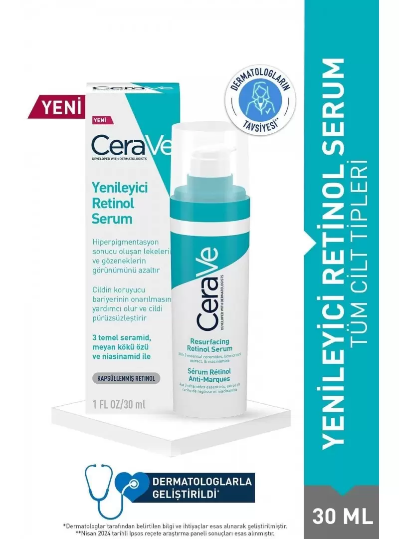 Cerave Blemish Retinol Yenileyici Serum 30 ml