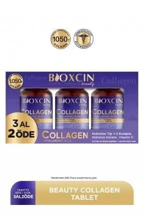 Bioxcin Beauty Collagen 30 Tablet 3 Al 2 Öde