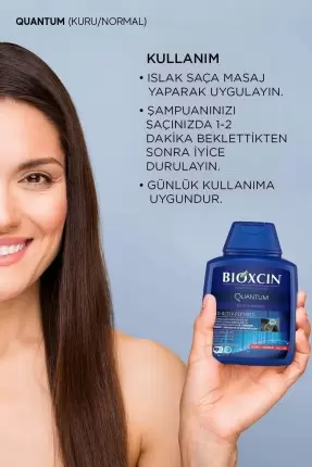 Bioxcin Quantum Şampuan Kuru-Normal Saçlar 3 al 2 öde