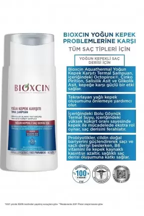 Bioxcin Aqua Thermal Şampuan Yoğun Kepek Karşıtı DS 200 ml