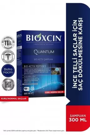 Bioxcin Quantum Şampuan Kuru-Normal Saçlar 300 ml