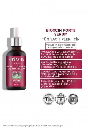 Bioxcin Forte 3'lü Serum 3 x 50 ml