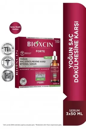 Bioxcin Forte 3'lü Serum 3 x 50 ml