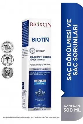 Bioxcin Biotin Şampuan 300 ml | Tüm Saç Tipleri