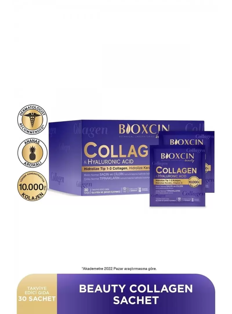 Bioxcin Collagen Hyaluronic Acid 30 Şase