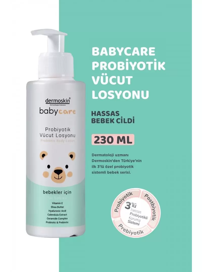 Dermoskin BabyCare Saç ve Vücut Şampuanı 230 ml