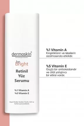 Dermoskin Be Bright Retinil Yüz Serumu 33ml