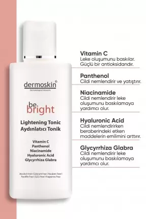 Dermoskin Be Bright Aydınlatıcı Tonik 200ml