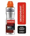 Loreal Paris Men Expert İnvincible 96 Saat Sprey Deodorant - Koku ve Islaklık - 150 ml