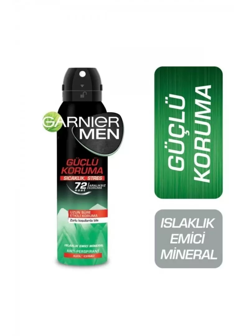 Garnier Men Güçlü Koruma Sprey Deodorant 150 ml