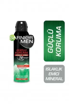 Garnier Men Güçlü Koruma Sprey Deodorant 150 ml