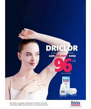 Driclor Aşırı Terleme Önleyici Antiperspirant Roll-On 20ml