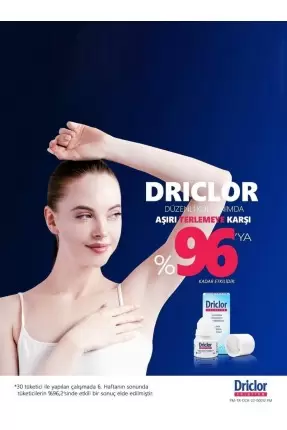 Driclor Aşırı Terleme Önleyici Antiperspirant Roll-On 20ml