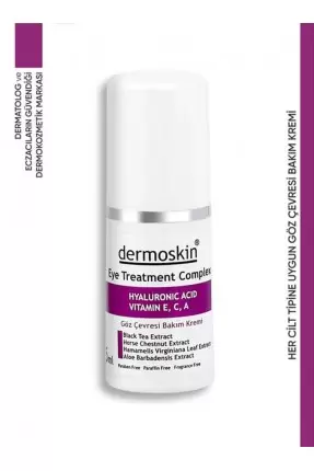 Dermoskin Eye Treatment Complex 15 ml Göz Çevresi Bakım Kremi