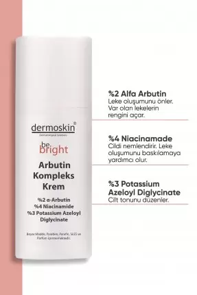 Dermoskin Be Bright Arbutin Kompleks Krem 33 ml