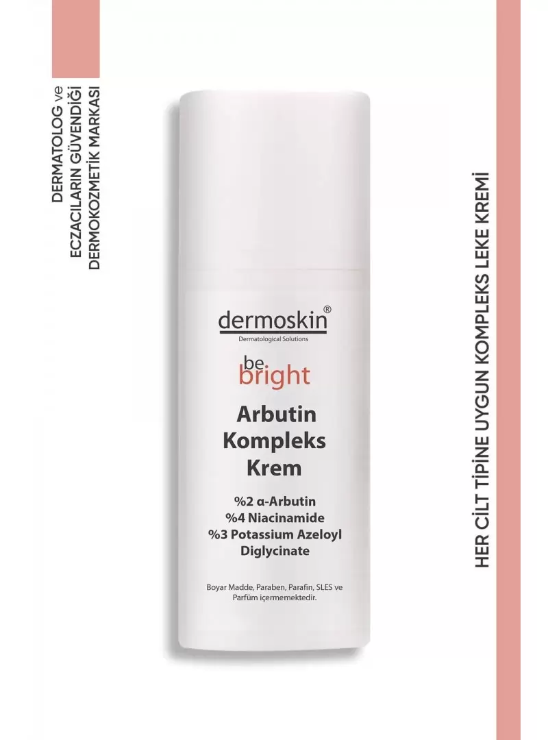 Dermoskin Be Bright Arbutin Kompleks Krem 33 ml