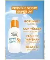 Garnier Ambre Solaire İnvisible Süper Serum - Güneş Koruyucu Günlük Serum - Spf50+ 30 ml