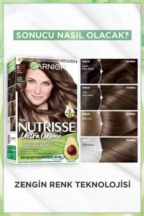 Garnier Nutrisse Ultra Creme 5 Açık Kahve