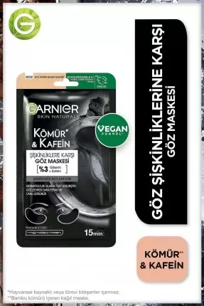 Garnier Kömür&Caffein Göz Maskesi 5gr