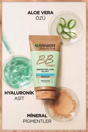 Garnier Mucizevi Cilt Kusursuzlaştırıcı BB Krem - Orta - Spf25 50 ml