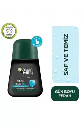 Garnier Men Saf ve Temiz Roll-on Deodorant 50 ml