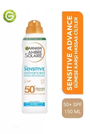 Garnier Ambre Solaire Sensitive Advaned Spf 50+ Mist 150 ml