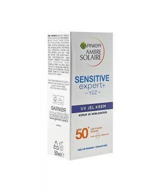 Garnier Ambre Solaire Sensitive Expert Spf50+ Jel Krem 50 ml