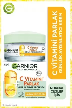 Garnier C Vitamini Parlak Günlük Nemlendirici Jel 50 ml